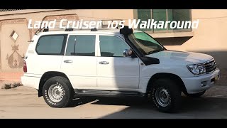 Land Cruiser 105 Walkaround And Comparison With the USA Domestic Market Toyota Land Cruiser 100 [upl. by Wendeline]