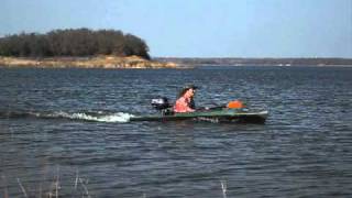 40 MPG Lean N Steer ® Power Kayak Introduction short version [upl. by Aholla]