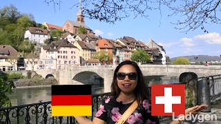 1 City in 2 Countries  Laufenburg Switzerland🇨🇭  🇩🇪Germany [upl. by Ahsekar226]