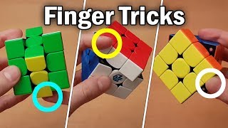 Rubiks Cube Finger Tricks Tutorial Beginner to Advanced [upl. by Eduardo332]