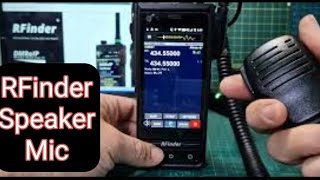 RFinder B1 amp P10 Speaker Microphone [upl. by Pliam341]