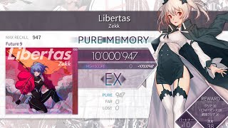 【Arcaea】Libertas FPM理論値 10000947pts [upl. by Ariajaj]