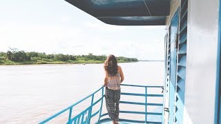 Auf dem Frachtschiff nach Iquitos • Peru • Weltreise Vlog 029 [upl. by Ethbin322]