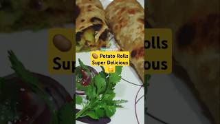 Quick amp Delicious Aloo Roll Recipe  Snack Time Made Easy 🍽️🔥 alooroll recepes snakes ytshorts [upl. by Weaver]