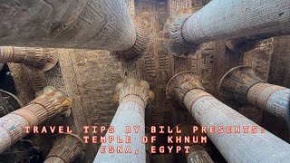 TEMPLE OF KHNUM  ESNA EGYPT [upl. by Sadye]