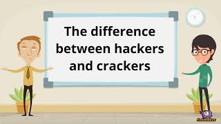 Differences between hackers and crackers [upl. by Natsud]