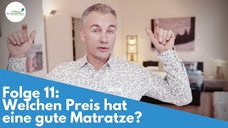 Welchen Preis hat eine gute Matratze [upl. by Chalmers]