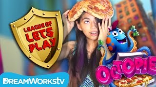 OctoPie  A Game Shakers App MESSY PIZZA Challenge  LEAGUE OF LETS PLAY [upl. by Reahard757]