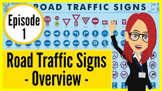 Road Traffic Signs ▶️ Episode 1 TYPES OF SIGNS amp Their Meanings  K53 Learners Licence South Africa [upl. by Cogen]