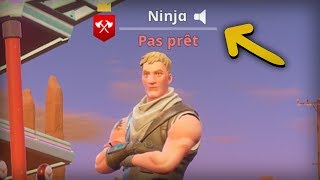 Je TROLL un NOOB en me FAISANT PASSER pour NINJA sur Fortnite [upl. by Alejo]