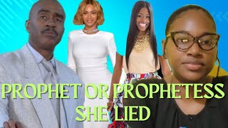 TIPHANI MONTGOMERY PROPHET OR PROPHETESS PASTOR GINO JENNINGS holiness holy [upl. by Assylem527]