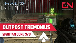 Outpost Tremonius SPARTAN CORE Locations in Halo Infinite [upl. by Notsle914]