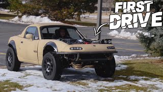 FIRST DRIVE In the EJ20 AWD MIATA [upl. by Ndnarb]