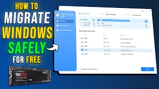 How to SAFELY MIGRATE WINDOWS to SSD for FREE  Easy Tutorial [upl. by Turpin]