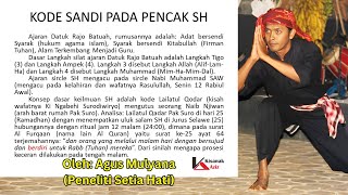 Kode Sandi Pada Pencak Setia Hati [upl. by Lynnell875]