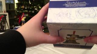 Disneystore Sketchbook Ornament Collection Unboxing ASMR 4K [upl. by Behre]