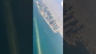 Epic Doha Skyline Stunning Aerial View Over Qatar from the Plane Window 🌆✈️ [upl. by Metzgar]