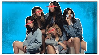 fifth harmony being shady to camila cabello for 3 minutes straight [upl. by Chappell]