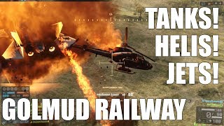 Conquest auf Golmud Railway  Commentary vom BF4Testevent [upl. by Innad]