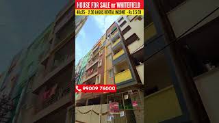 🔥House for sale in Whitefield Kundalahalli  Bangalore house sale home house forsale sale homes [upl. by Lhadnek]