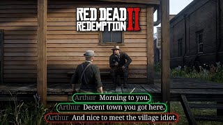 Greet  Greet  Antagonize  Arthur vs Strangers  RDR2 [upl. by Odnumyar270]