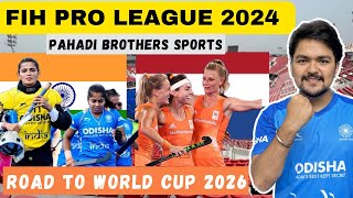 🔴Live  FIH Pro League 2024  India vs Netherland  Womens FIH Pro League Match [upl. by Byrle]