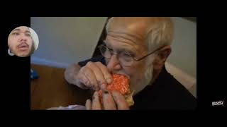 ANGRYGRANDPA TRIES THE ANGRIEST WHOPPER REACTION [upl. by Llerrud140]