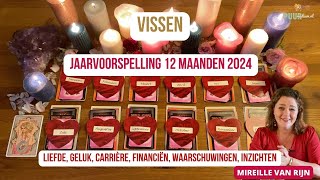 VISSEN STERRENBEELD JAARVOORSPELLING 2024 TAROT LENORMAND ASTRO  MIREILLE VAN RIJN [upl. by Theodore]