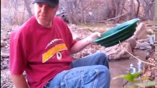 Gold Panning Lynx Creek Prescott Az part 2 [upl. by Alleras796]