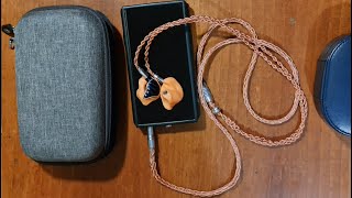 FiiO FH7  FiiO M11  custom cable  custom ear tips [upl. by Coats]