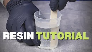 How to use Epoxy Resin For Beginners Resin Tutorial  RESIN ART [upl. by Anits]