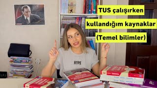 TUS çalışırken kullandığım kaynaklar Temel [upl. by Ednyl974]