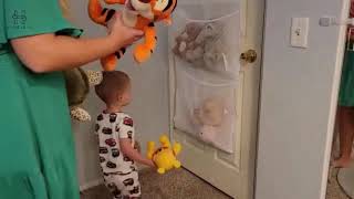 Simplify Storage The Original Over Door Stuffed Animal Organizer [upl. by Naujik6]