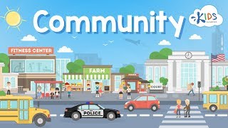 What is a Community  Community for Kindergarten  Social Studies for Kindergarten  Kids Academy [upl. by Arodoeht903]