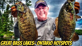 GREAT BASS LAKES Ontario Bass Fishing Hotspots [upl. by Nibaj]