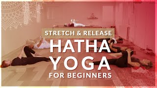 Day 2  Stretch amp Release  Hatha Yoga for Beginners [upl. by Macri]