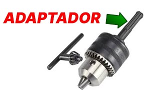 👉Adaptador SDS plus para PORTABROCAS de 13mm [upl. by Scriven]