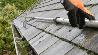 Gutter Cleaning satisfying guttering [upl. by Lasorella86]