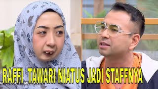 Eksklusif Niatus Sholihah Mau Diajak Raffi Ahmad Jadi Staffnya  FYP 061024 Part 5 [upl. by Pinter]