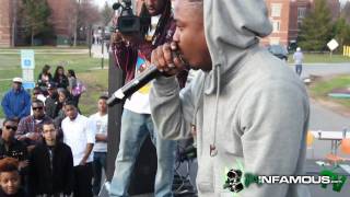 DaInfamouscomTV Kendrick Lamar performs at Rutgers University during BSUs Unity Day [upl. by Akire]