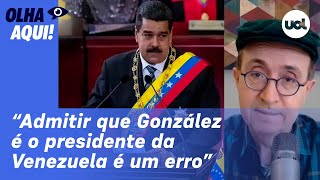 Venezuela Brasil não reconhece vitória de Maduro e ainda aposta em mediação  Reinaldo Azevedo [upl. by Aynahs]