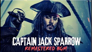 Captain Jack Sparrow Theme Remastered  Epic Pirates of the Caribbean BGM [upl. by Trahern15]