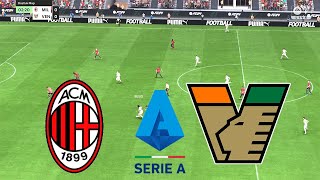 Milan vs Venezia 202425 Season 4 Weeks milan venezia seriea football fc24 ps5 [upl. by Pettit768]