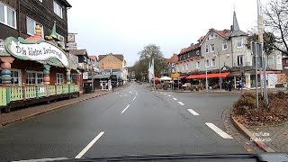 Eine Fahrt durch Braunlage im Harz Braunlage das Herz im Harz in der Corona Zeit Niedersachsen [upl. by Beane52]