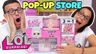 LOL SURPRISE POP UP STORE Apertura Ultra Rara e Collezione GBR [upl. by Morville158]