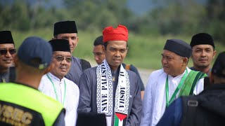 Momen Tabligh Akbar Bersama Tuan Guru Ustadz Abdul Somad UAS di lapangan Maroso Poso 24082024 [upl. by Etessil]