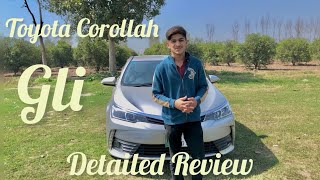 Detailed Review of Toyota Corollah gli 2018 model ✨carsreviews carslover shortsyoutube [upl. by Akeimat]