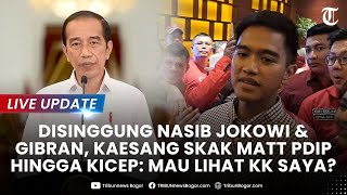 🔴 DISINGGUNG NASIB Jokowi amp Gibran Kaesang Skak Matt PDIP hingga Kicep Mau Lihat KK Saya [upl. by Anavoig]