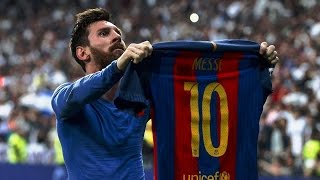 Leo Messi Goal vs Real Madrid 2017  RAY HUDSON AMAZING COMMENTARY  720p 60fps  By Pirelli7 [upl. by Ecila]