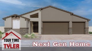 Lennar Next Gen Homes Las Vegas Henderson Nevada Pioneer Model Tour [upl. by Asseralc]